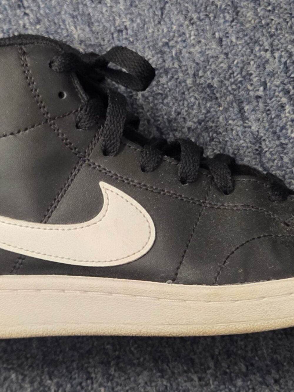 Nike Womens Court Royale 2 Black Casual Shoes Sneakers Size 8
